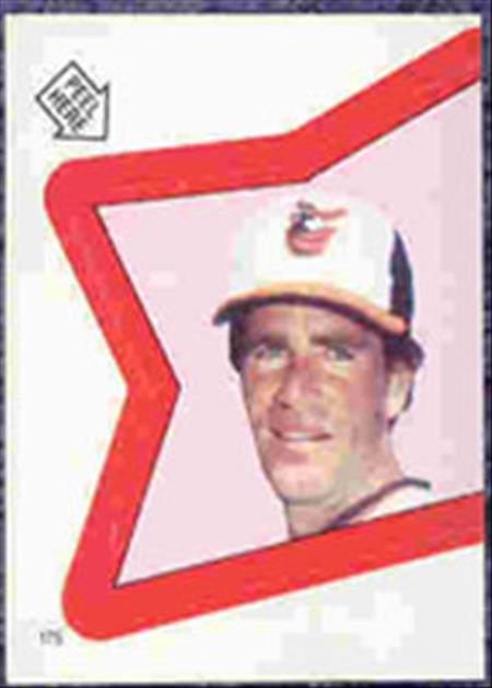 1983 Topps Baseball Stickers     175     Jim Palmer